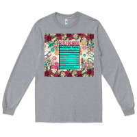 Heather Grey nurse nutrition facts Long Sleeve Tee - Zillion Design Studio