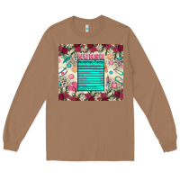 Toasted Coconut nurse nutrition facts Long Sleeve Tee - Zillion Design Studio