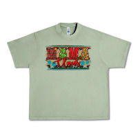 Oil Green Western Christmas Mama Claus Urban Heavy Tee - RanaPortraitStore