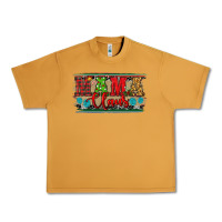 Peanut Butter Western Christmas Mama Claus Urban Heavy Tee - RanaPortraitStore