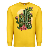 Lemon cactus Premium Sweatshirt - JahusDesignShop