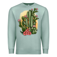 Seafoam cactus Premium Sweatshirt - JahusDesignShop