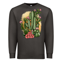 Smoke cactus Premium Sweatshirt - JahusDesignShop