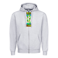 Heather Grey tennis penwraps Zipper Hoodie - HRA Design Shop