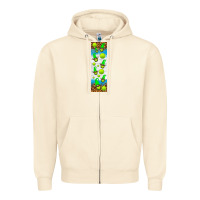 Sandshell tennis penwraps Zipper Hoodie - HRA Design Shop