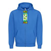 True Royal tennis penwraps Zipper Hoodie - HRA Design Shop
