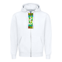 White tennis penwraps Zipper Hoodie - HRA Design Shop