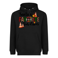 Black santa's favorite bus driver Heavyweight Hoodie - AdoDesignShop