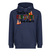 Navy santa's favorite bus driver Heavyweight Hoodie - AdoDesignShop