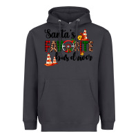 Smoke santa's favorite bus driver Heavyweight Hoodie - AdoDesignShop