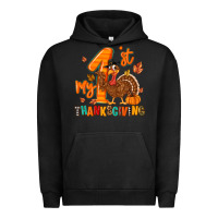 Pigment Black my first thanksgiving Urban Hoodie - MaliasSmallBusiness