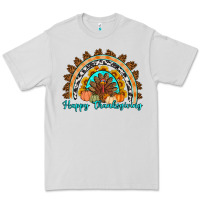 Dove Grey Happy thanksgiving rainbow Premium Tee - Artiststas