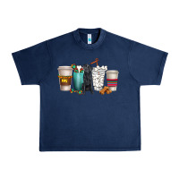 Navy labrador retriever dog coffee cups Urban Heavy Tee - texasbilliewilder