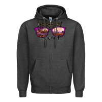 Charcoal Heather howdy cowgirl Zipper Hoodie - SublimationCraftShop