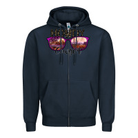 Navy howdy cowgirl Zipper Hoodie - SublimationCraftShop