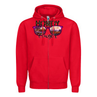 Red howdy cowgirl Zipper Hoodie - SublimationCraftShop