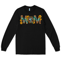 Black mom with aztec mothers day Long Sleeve Tee - texasbilliewilder