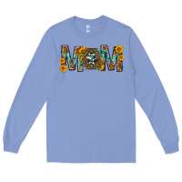 Colony Blue mom with aztec mothers day Long Sleeve Tee - texasbilliewilder
