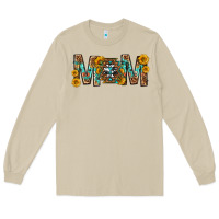 Mushroom mom with aztec mothers day Long Sleeve Tee - texasbilliewilder