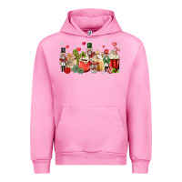 Fuchsia Pink nutcracker coffee Urban Hoodie - MaliasSmallBusiness