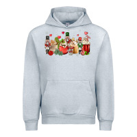 Heather Grey nutcracker coffee Urban Hoodie - MaliasSmallBusiness