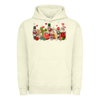 Pigment Pistachio nutcracker coffee Urban Hoodie - MaliasSmallBusiness