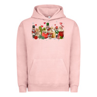 Pigment Salmon nutcracker coffee Urban Hoodie - MaliasSmallBusiness