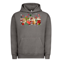Pigment Tornado nutcracker coffee Urban Hoodie - MaliasSmallBusiness