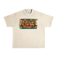 Sandshell Santa Baby Western Christmas Urban Heavy Tee - RanaPortraitStore