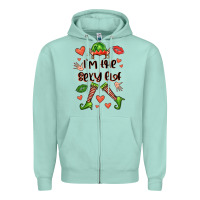 Seafoam im the sexy elf Zipper Hoodie - FaDigitalArtStudio