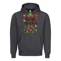 Smoke im the sexy elf Zipper Hoodie - FaDigitalArtStudio