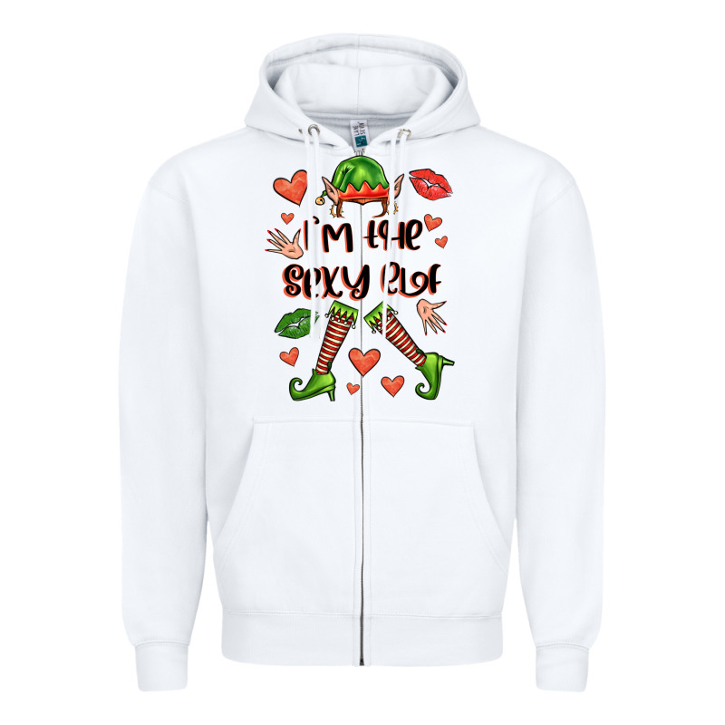Im The Sexy Elf Zipper Hoodie by FaDigitalArtStudio | Teevron