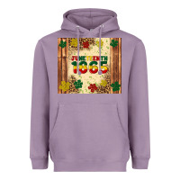 Lavender juneteenth 1865 Heavyweight Hoodie - Artiststas