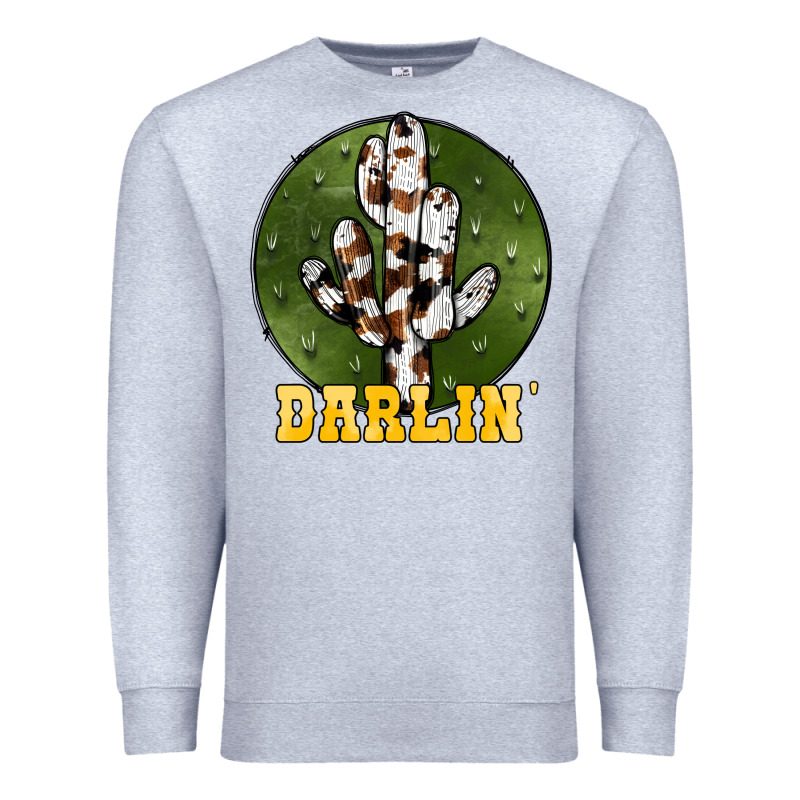 Cowhide Darlin Premium Sweatshirt by JahusDesignShop | Teevron