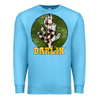 Ocean Blue cowhide darlin Premium Sweatshirt - JahusDesignShop