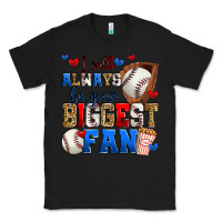 Black i will always be your biggest fan baseball Classic Tee - Zillion Design Studio