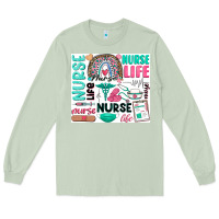 Matcha nurse life Long Sleeve Tee - Zillion Design Studio