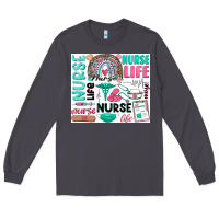 Smoke nurse life Long Sleeve Tee - Zillion Design Studio
