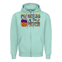 Seafoam Princess Of The Zipper Hoodie - CowhideDigitalArt