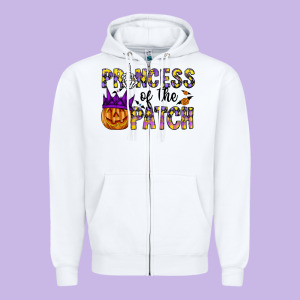 Princess Of The Zipper Hoodie Designed By Cowhidedigitalart