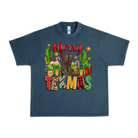 Midnight Navy merry texmas Urban Heavy Tee - Zillion Design Studio