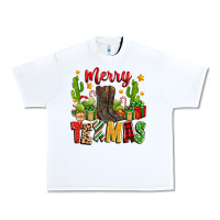 White merry texmas Urban Heavy Tee - Zillion Design Studio