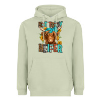Matcha not today heifer long haired cow Heavyweight Hoodie - Jasminsmagicworld