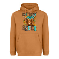 Meerkat not today heifer long haired cow Heavyweight Hoodie - Jasminsmagicworld
