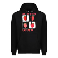 Black you are berry loved Premium Hoodie - MaliasSmallBusiness