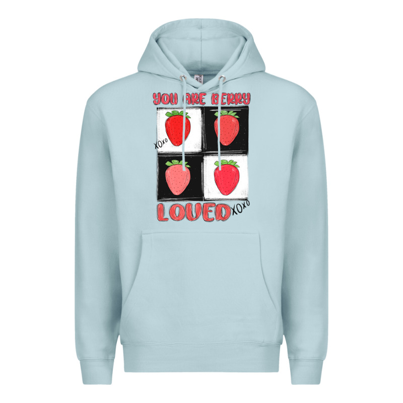 You Are Berry Loved Premium Hoodie by MaliasSmallBusiness | Teevron