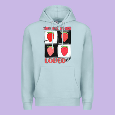 You Are Berry Loved Premium Hoodie Designed By Maliassmallbusiness
