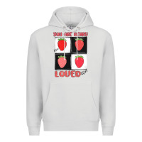 Dove Grey you are berry loved Premium Hoodie - MaliasSmallBusiness