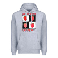 Heather Grey you are berry loved Premium Hoodie - MaliasSmallBusiness