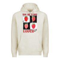 Oatmeal Heather you are berry loved Premium Hoodie - MaliasSmallBusiness